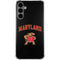 University of Maryland Collegiate Text Galaxy S24 Plus Clear Case